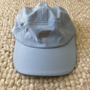 Fabletics Hat Cap One Size Blue The Active Perforated 5 Panel Running